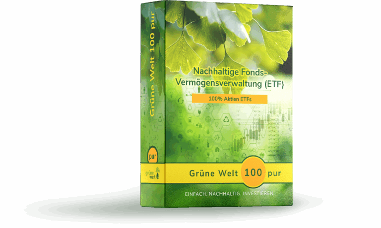 Nachhaltiges Investment-Paket Strategie 100 pur